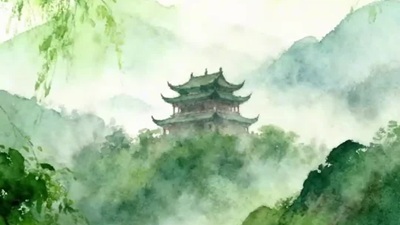 100首古诗词里的大美江西｜烟云罩孤台 恍见蓬莱景