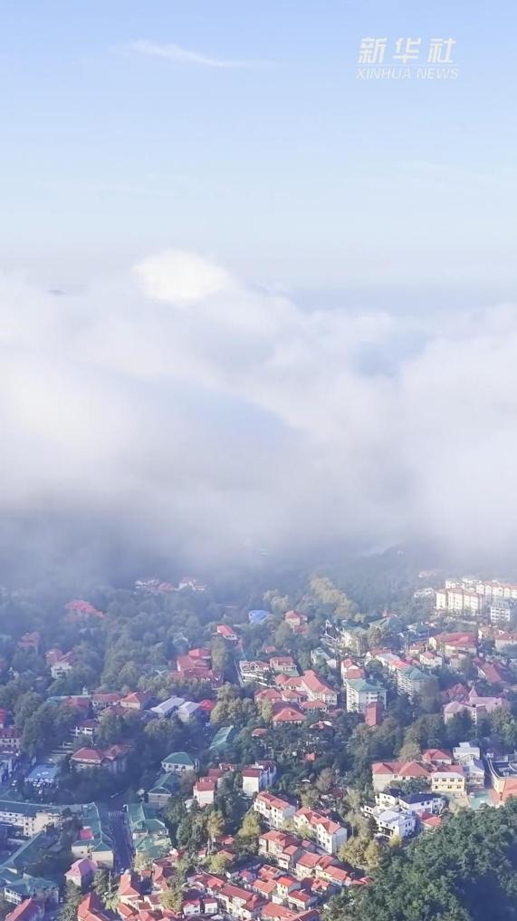 江西庐山：壮美云海 如诗如画