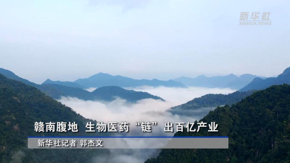 老区新产业：赣南腹地 生物医药“链”出百亿产业