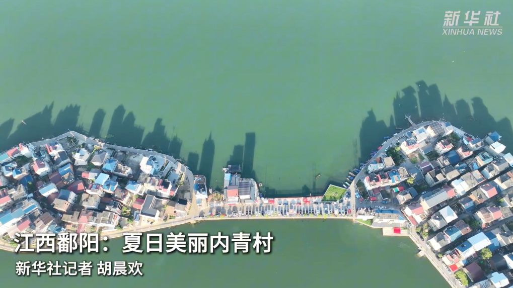 江西鄱阳:夏日美丽内青村